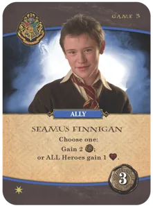 Harry Potter: Hogwarts Battle – Ally: Seamus Finnigan box cover