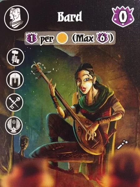 Villages of Valeria: Bard Promo Card