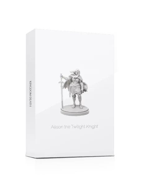 Kingdom Death: Monster – Allison The Twilight Knight (White Box) Promo Cards