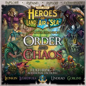 Heroes of Land, Air & Sea: Order and Chaos box cover