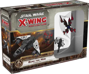 Star Wars: X-Wing Miniatures Game – Guns for Hire Expansion Pack box cover