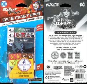 DC Comics Dice Masters: Harley Quinn Team Pack box cover