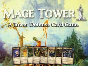 Mage Tower, A Tower Defense Card Game box cover