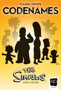 Codenames: The Simpsons box cover