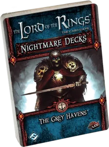 The Lord of the Rings: The Card Game – Nightmare Decks: The Grey Havens box cover