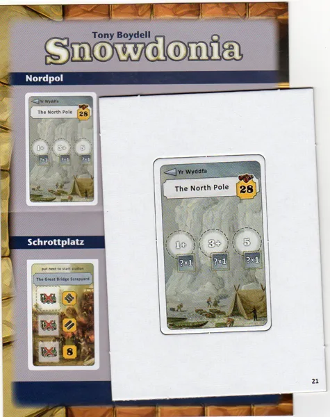 Snowdonia: The North Pole & The Great Bridge Scrapyard Promo Tile