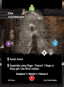 Apocrypha Adventure Card Game: The Saint One Promo Card box cover
