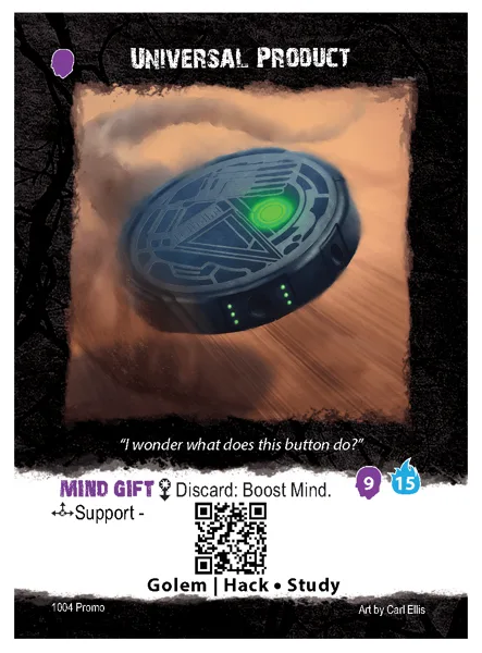 Apocrypha Adventure Card Game: Universal Product Promo Card