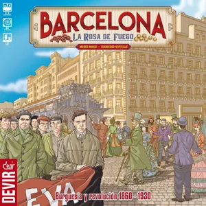 Barcelona: The Rose of Fire box cover
