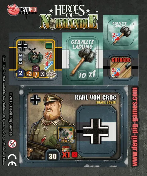 Heroes of Normandie: Karl von Croc