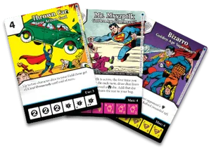 DC Comics Dice Masters: Golden Age Superman Promo Cards box cover