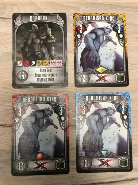 Champions of Midgard: Draudan and Bergrisar King Promo Cards
