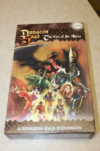 Dungeon Saga: The Eye of the Abyss box cover