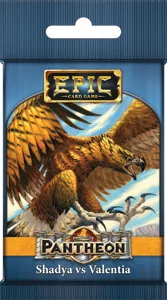 Epic Card Game: Pantheon – Shadya vs Valentia box cover