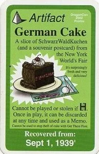 Chrononauts: German Cake Promo Card box cover