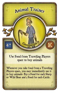 Agricola: Animal trainer box cover