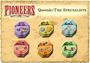 Pioneers: Queenie 2 – The Specialists box cover