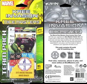 Marvel Dice Masters: Kree Invasion Team Pack box cover
