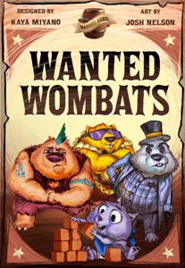 Wanted Wombats box cover