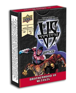 Vs. System 2PCG: Brotherhood of Mutants box cover