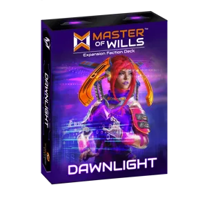 Master of Wills: Dawnlight Expansion Faction Deck box cover