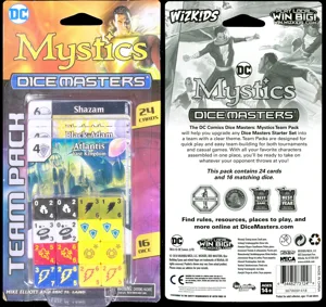 DC Comics Dice Masters: Mystics Team Pack box cover