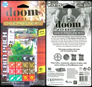 DC Comics Dice Masters: Doom Patrol Team Pack box cover