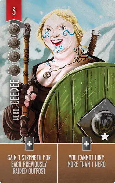 Raiders of the North Sea: Ceedee Promo Card