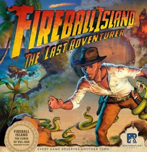 Fireball Island: The Curse of Vul-Kar – The Last Adventurer box cover
