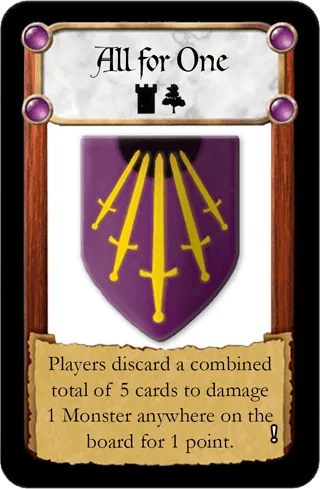 Castle Panic: All For One Promo Card