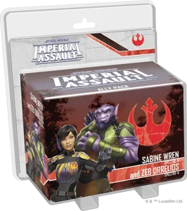 Star Wars: Imperial Assault – Sabine Wren and Zeb Orrelios Ally Pack box cover