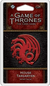 A Game of Thrones: The Card Game (Second Edition) – House Targaryen Intro Deck box cover