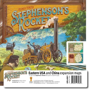 Stephenson's Rocket: Eastern USA & China box cover