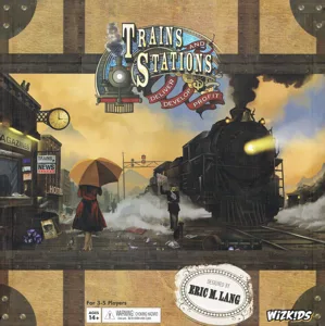 Trains and Stations box cover