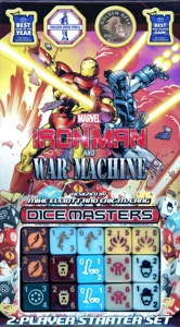 Marvel Dice Masters: Iron Man and War Machine Starter Set box cover