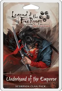 Legend of the Five Rings: The Card Game – Underhand of the Emperor box cover
