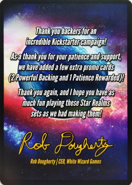 Star Realms: Frontiers – Kickstarter Promo Pack