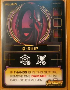 Thanos Rising: Avengers Infinity War – Q-Ship Promo Card box cover