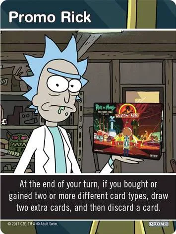 Rick and Morty: Close Rick-Counters of the Rick Kind Deck-Building Game – Promo Rick