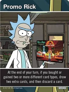 Rick and Morty: Close Rick-Counters of the Rick Kind Deck-Building Game – Promo Rick box cover