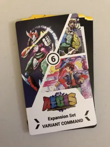 A.E.G.I.S.: Combining Robot Strategy Game – Variant Command Expansion box cover