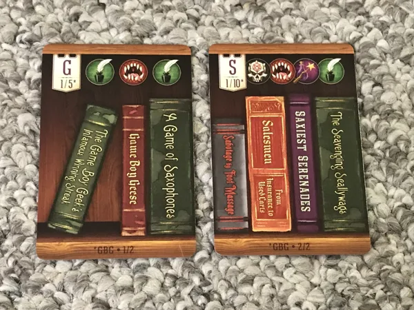 Ex Libris: Game Boy Geek Season 6 Kickstarter Promo Cards