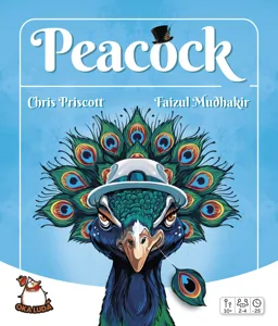 Peacock box cover