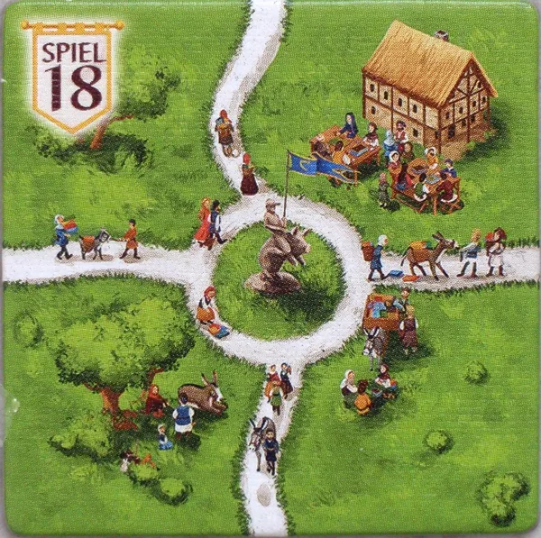Carcassonne: Bonusplättchen Spiel 2018