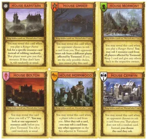 A Game of Thrones: Catan – Brotherhood of the Watch: Minor Houses of the North Promo box cover