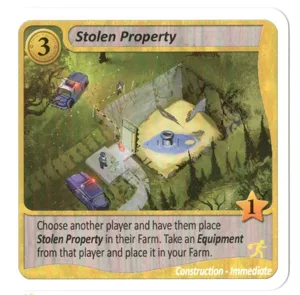 Fields of Green: Stolen Property Promo Card box cover
