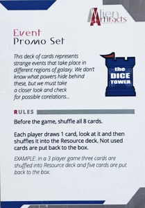 Alien Artifacts: Event Promo Set box cover