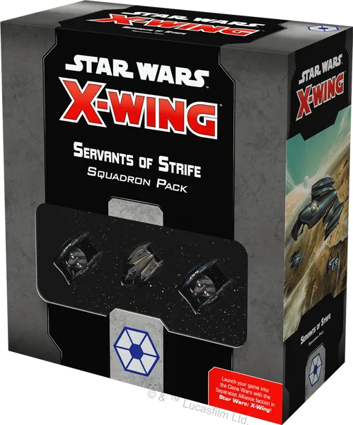 Star Wars: X-Wing (Second Edition) – Servants of Strife Squadron Pack