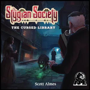 The Stygian Society: The Cursed Library box cover