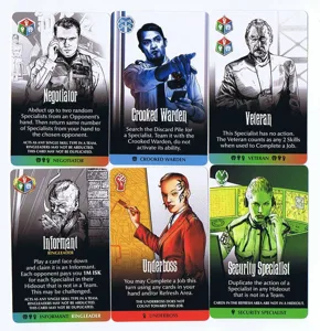 Grifters: Informants and Specialist Promo Cards box cover